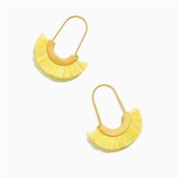 Madewell Arc Wire Fringe Earrings - Picture 1 of 10